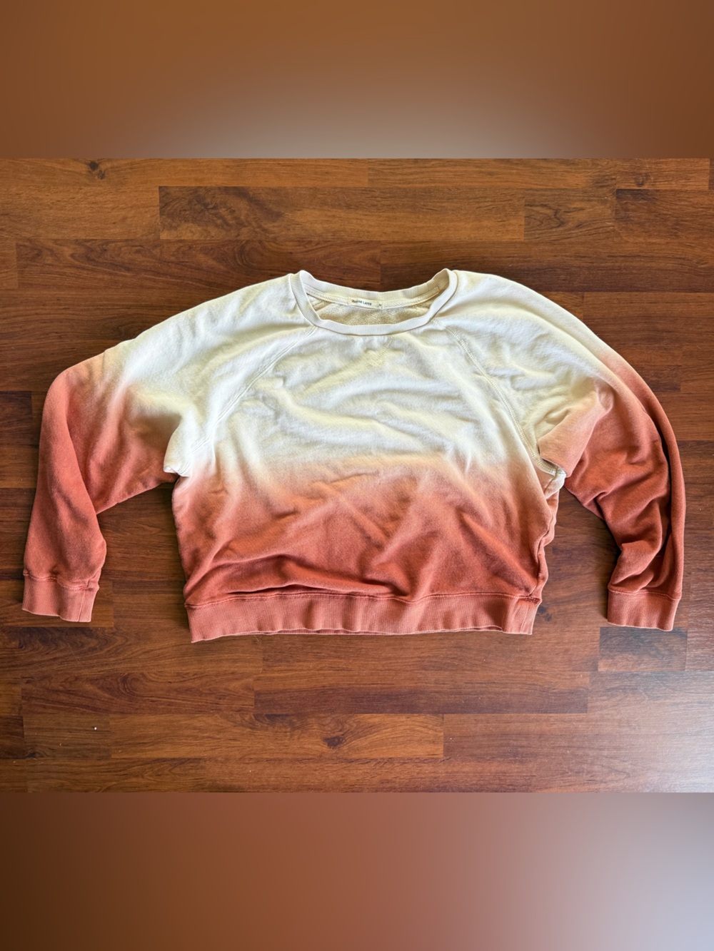 Marine Layer Women’s Ombre Crewneck Sweatshirt - Lightweight